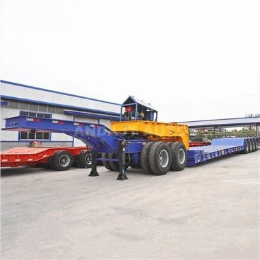 Zložljive prikolice Lowboy prikolice Gooseneck
